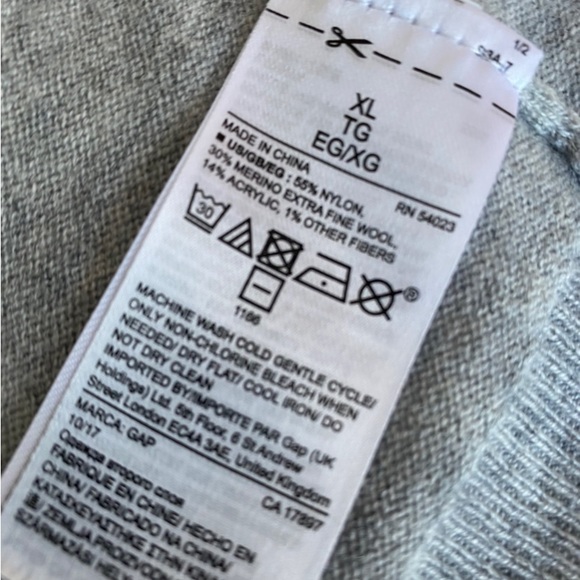 Kitty Sweater. Super soft Morino Wool Gap Sweater. - Picture 6 of 8